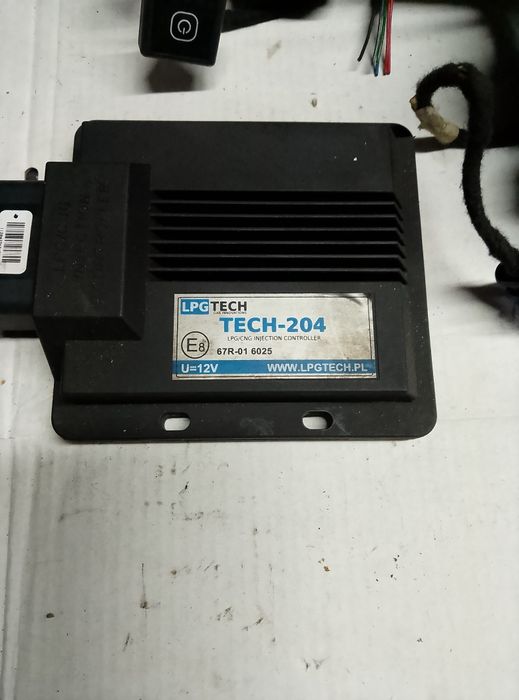 Wiązka elektryczna elektronika LPG TECH 204 sekwencja 4cylindry.