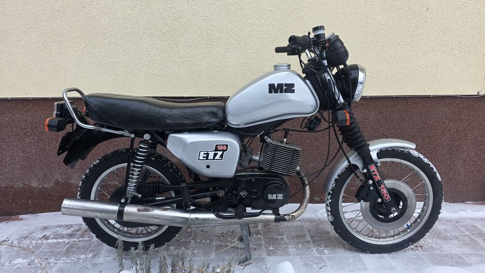 Mz etz 150 ddr ifa mz etz srebra tarczowy hamulec sprawna dostawa wart