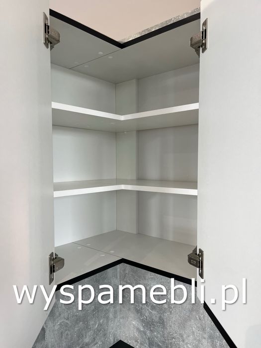 NOWA kuchnia narożna 270x190 lub inny wymiar kaszmir dąb artisan meble