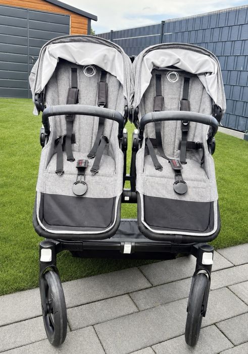 Bugaboo donkey kompletny wózek dla blizniąt