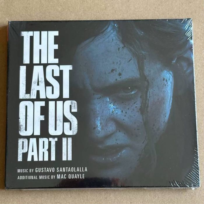 CD диск із піснями The Last Us Part ll. CD disk TLOU 2 music playlist