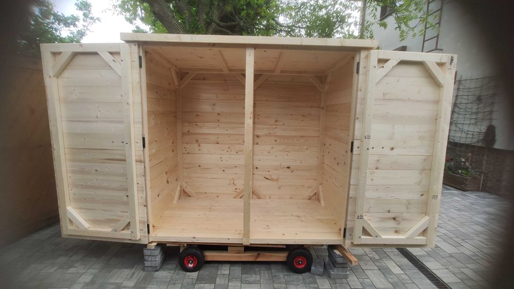 Domek narzędziowy schowek szafa ogrodowa