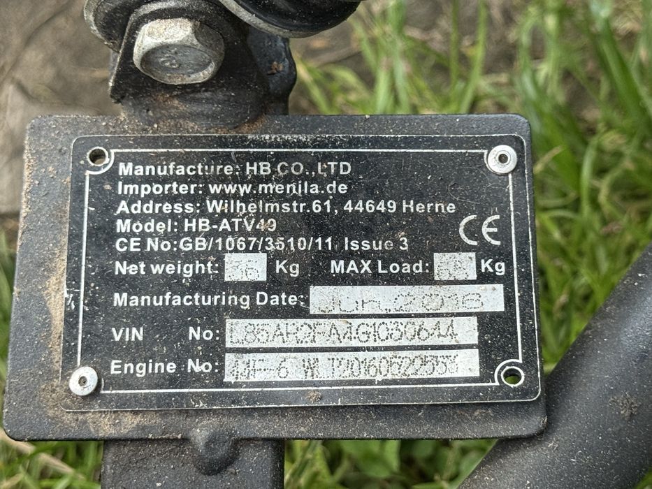 Sprzedam quad 50cm hb atv49