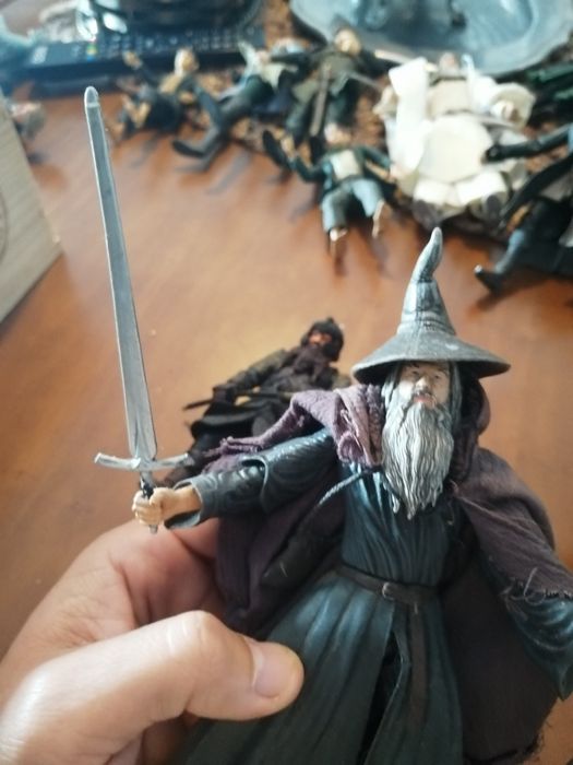 Boneco Gandalf o cinzento senhor dos anéis