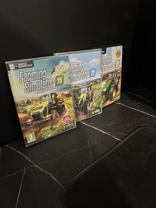 Sprzedam gry FS 19,22,25 na PC