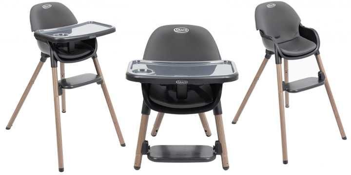 Graco Presti - krzesełko dziecięce do karmienia 3w1