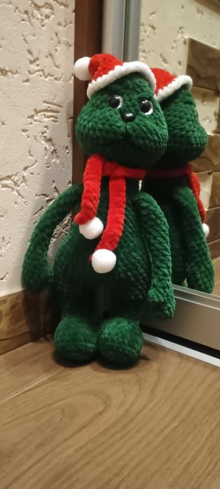 Грінч в'язаний ручної роботи
