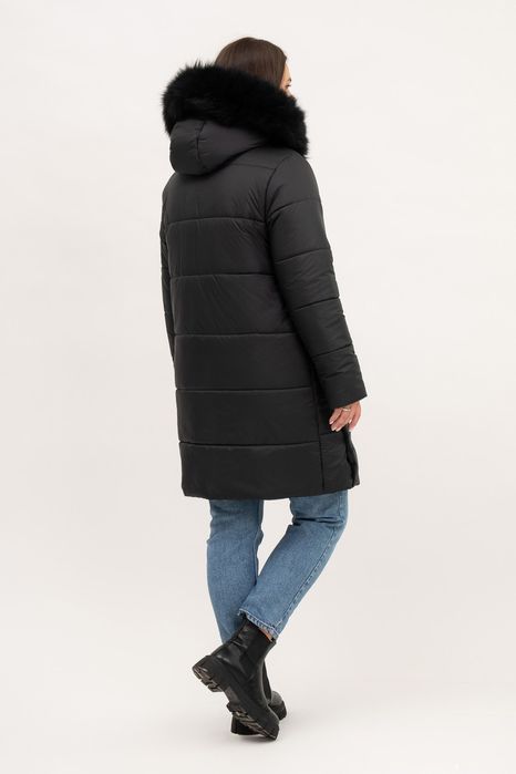 Женская стильная зимняя куртка пуховик. 50 -62р