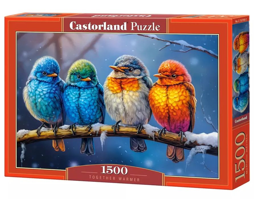 Puzzle 1500 elementów. Razem cieplej. Castorland. Nowy Produkt