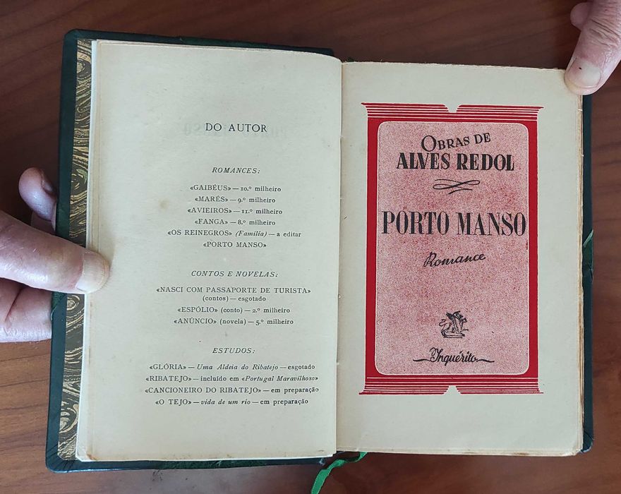 Porto Manso. Alves Redol