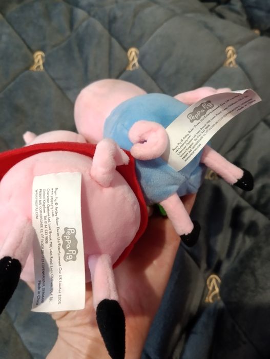 М' яка іграшка Папа Свин,свинка Пеппа,Джорж