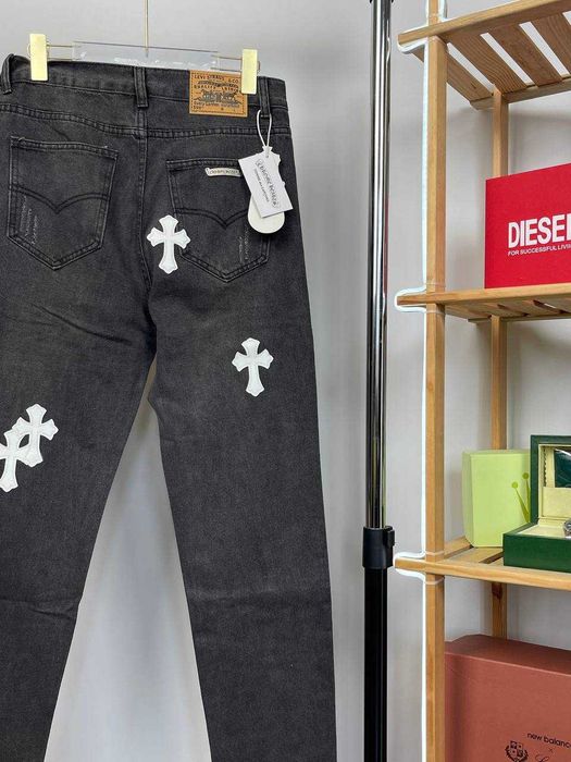 Джинси Chrome Hearts & Levi's | Преміальні Джиносові Штани