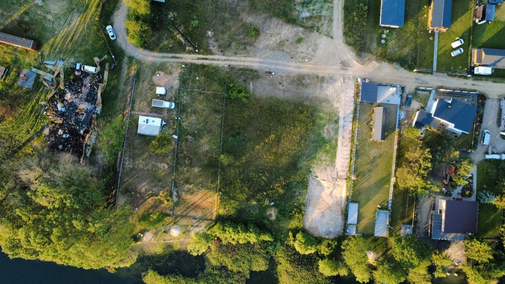 Działka w 1. linii brzegowej Jeziora Wolskiego – Działka bezpośrednio nad jeziorem. Linia brzegowa jeziora. - View 4