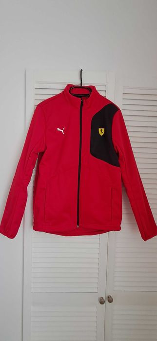 Kurtka sofrshell Ferrari Rosso Corsa rozmiar s
