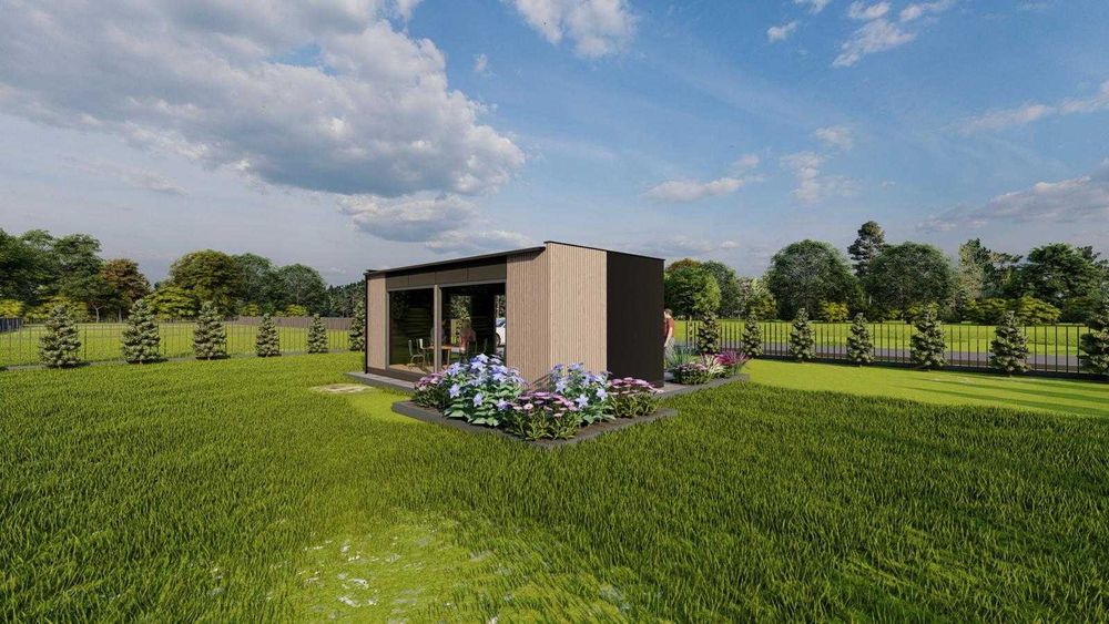 Dom Domek modułowy mobilny BEZ POZWOLENIA zezwolenia zgłoszenia Altana