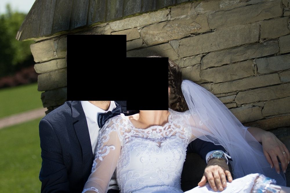 Piękna suknia ślubna