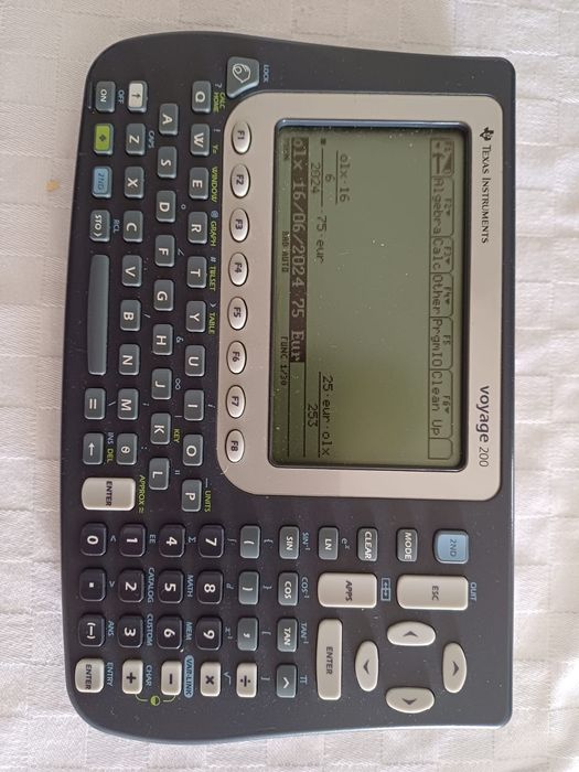 Calculadora gráfica Texas Voyage 200