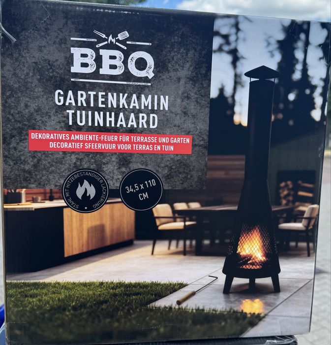 Kominek ogrodowy BBQ Nowy