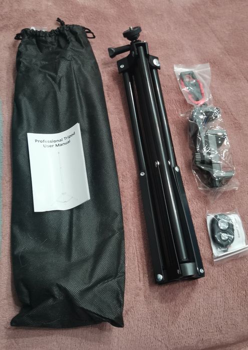 Statyw Fotograficzny 160cm z Pilotem Bluetooth NOWY! Idealny!