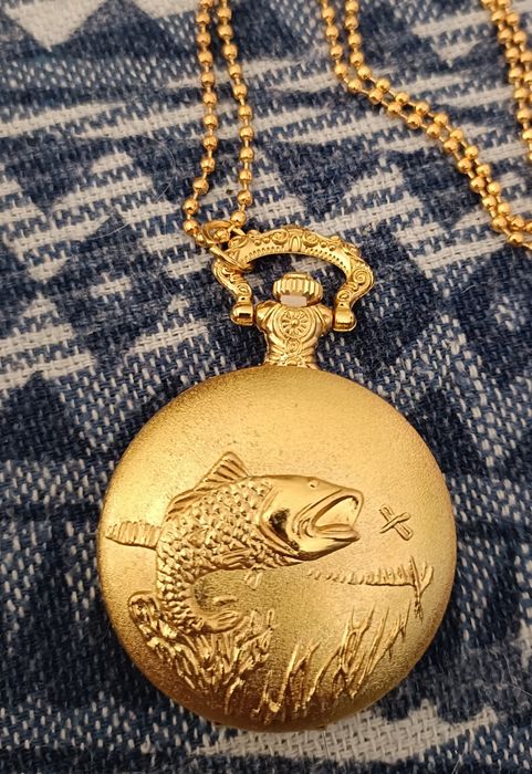 Relógio de bolso Golden Fish