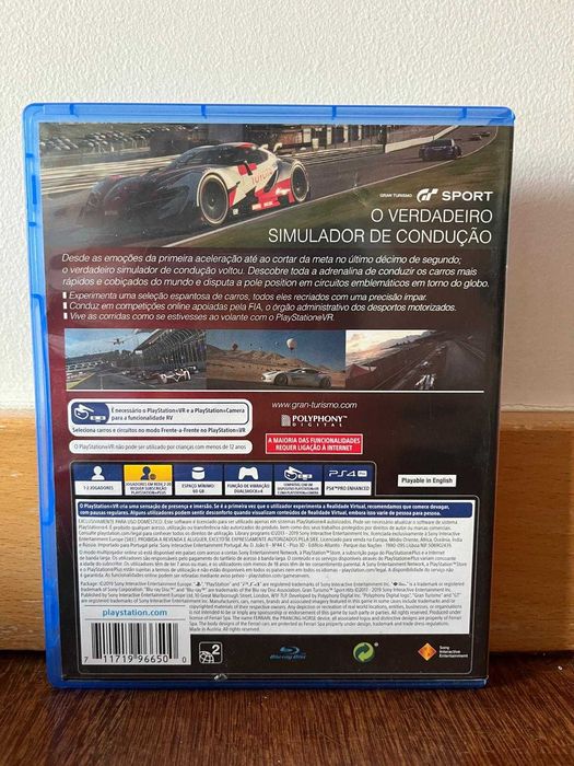 Gran turismo sport ps4