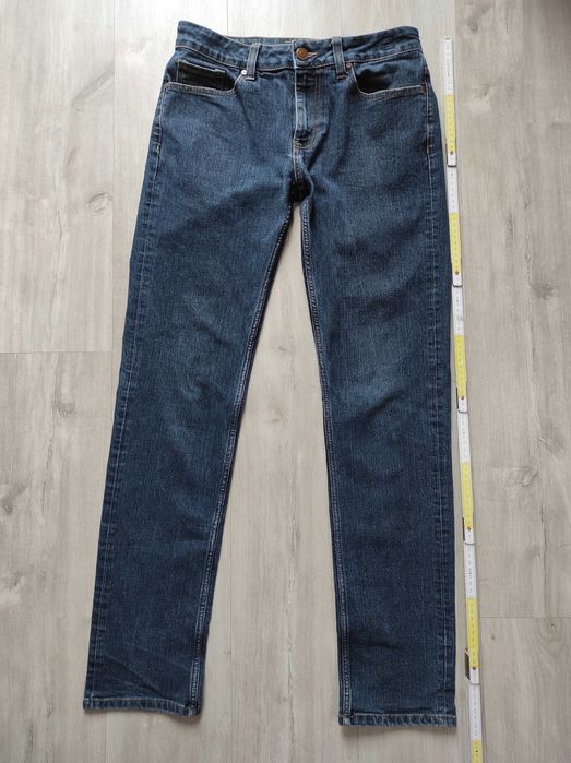 cross jeans W 31 L 34 dżinsy granatowe regular tapered