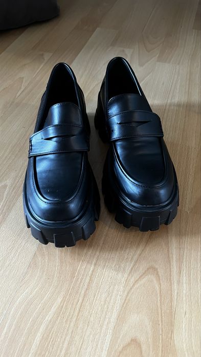 Czarne loafersy DeeZee Vices
