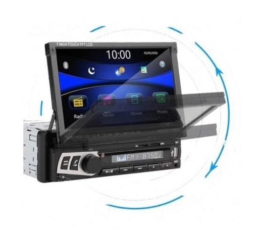 Radio z wysuwanym ekranem