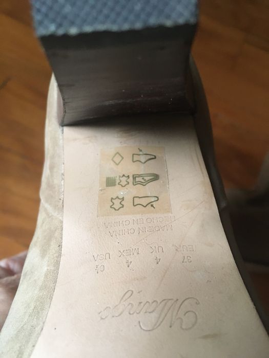 Botas novas Mango em pele