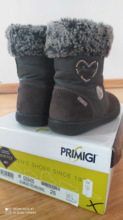 Buty zimowe kozaki PRIMIGI Gore-Tex rozmiar 25