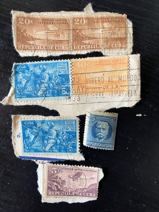 Selos postais antigos de Cuba