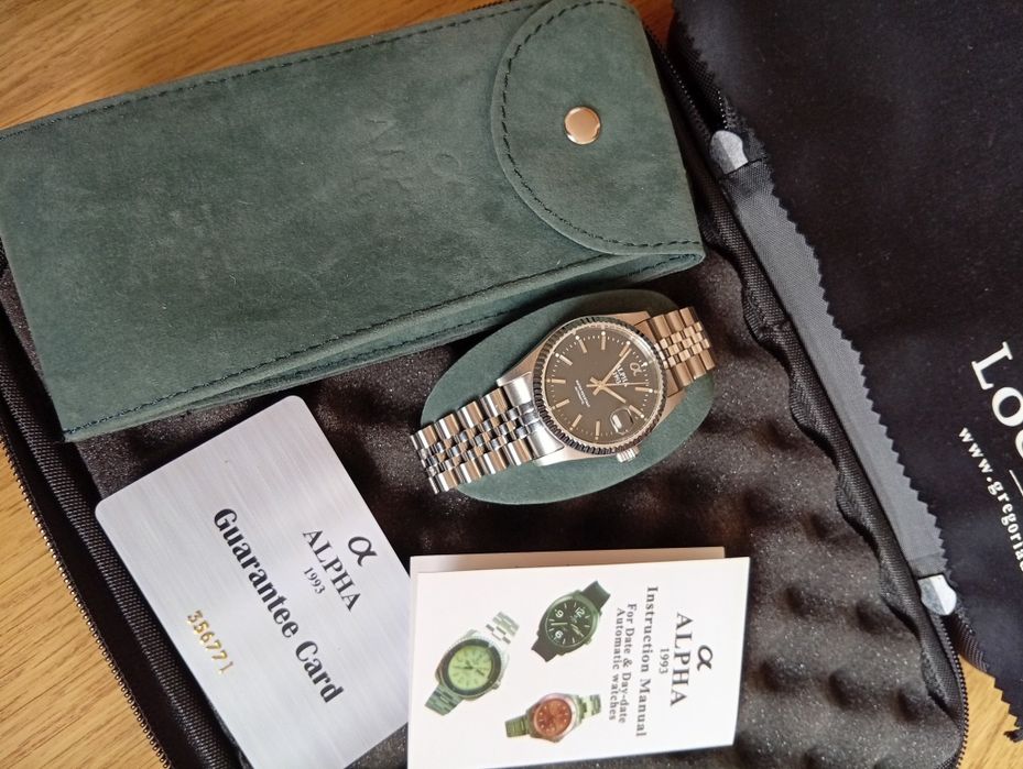 Relógio Alpha Datejust automático