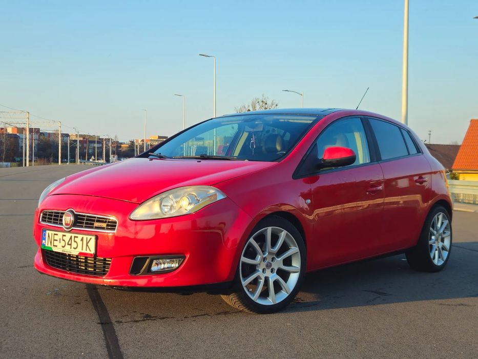 Fiat Bravo Fotele Skórzane, Klimatronik, HAK, Alufelgi 18", Przyciemniane szyby