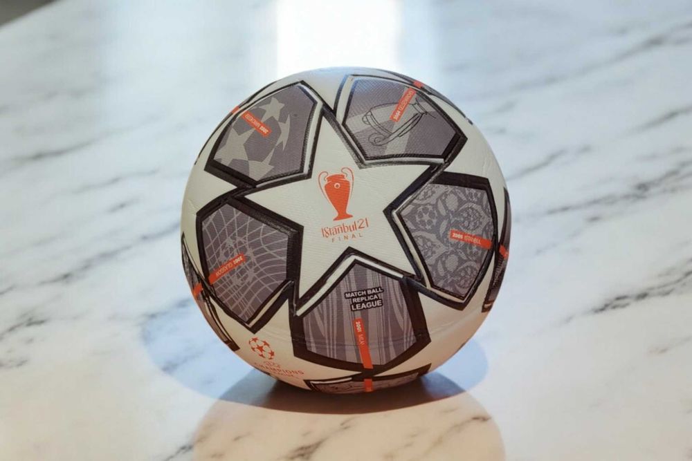 Футбольный мяч термошов, Лига чемпионов, 5 розмер