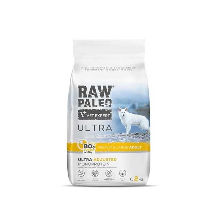 Karma Raw Paleo Ultra Medium & Large Adult Turkey z indykiem 14 kg