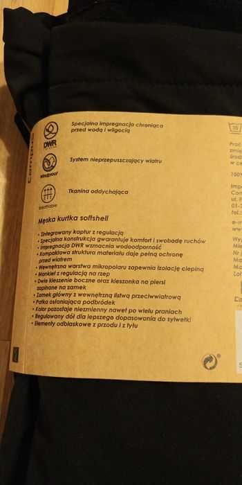 Campus Kurtka Męska Softshell XL Wodoodporna