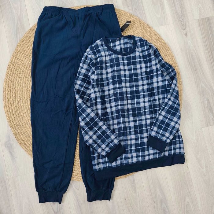 Чоловіча флісова піжама Livergy Домашній костюм Lidl Тепла