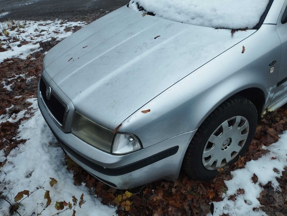 Maska, zderzak blotnik, pas przedni silnik ASV Skoda Octavia 1
