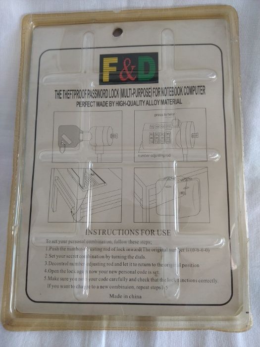 cadeado para computador