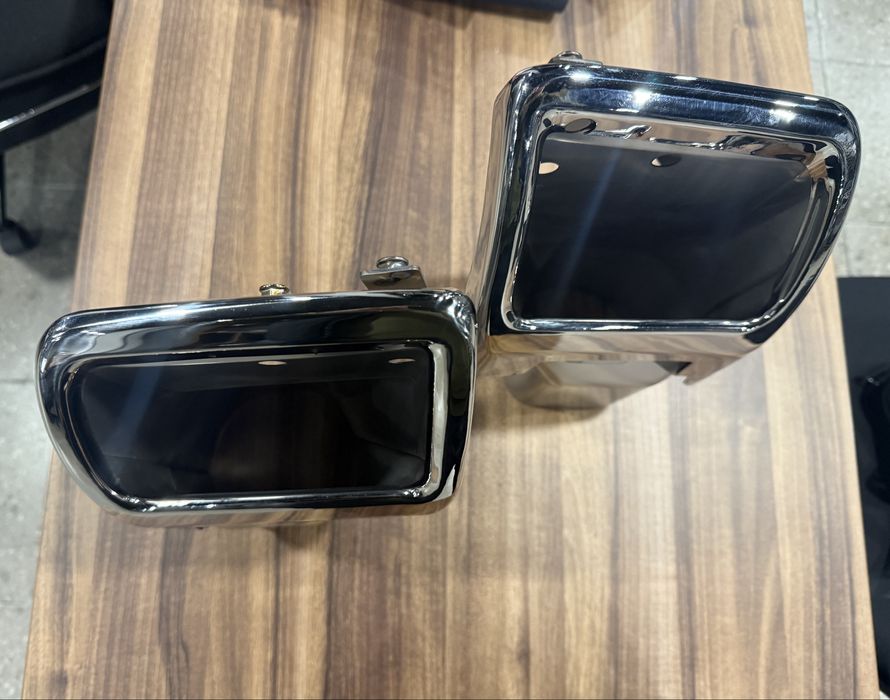 Насадки Range Rover Vogue L322 autobiography накладки рестайлинг трубы