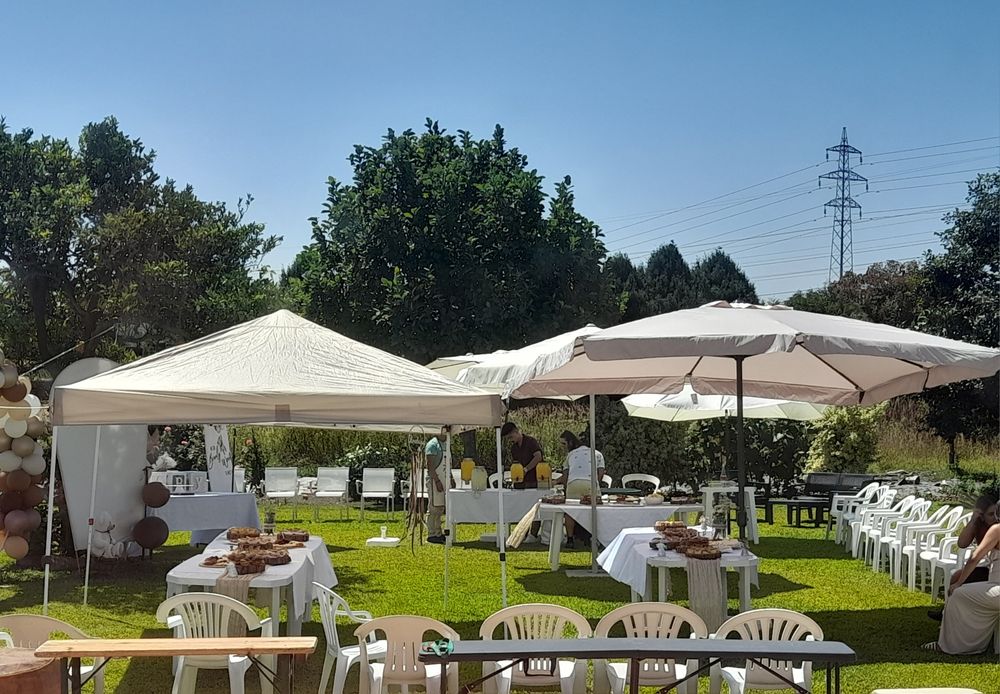 Festeja ao ar livre na Casa Jardim