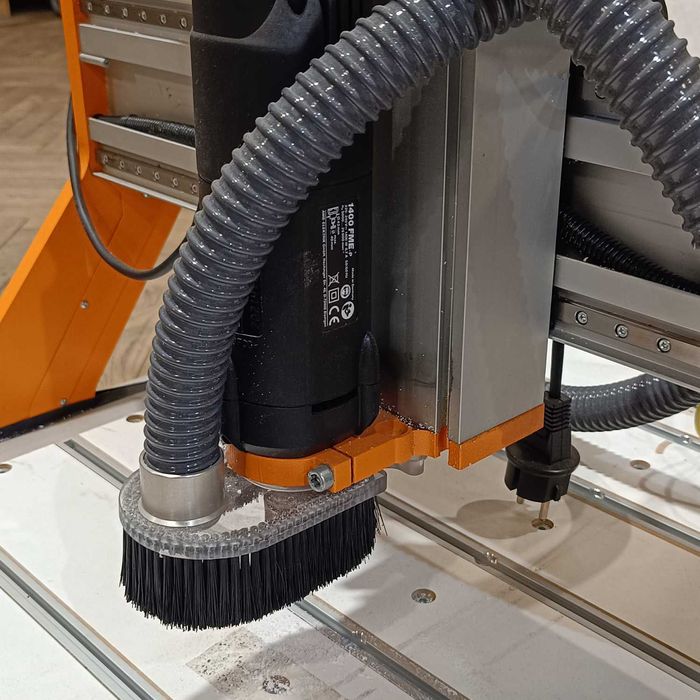 Frezarka CNC stepcraft m700 + laser, frez, silnik, odciąg, sonda,