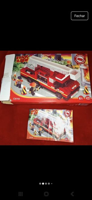 Brick & Fun, Carro de bombeiros c9705