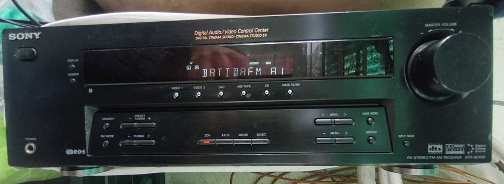 Sony STR-DE 495 Digital Audio/Video Control Center