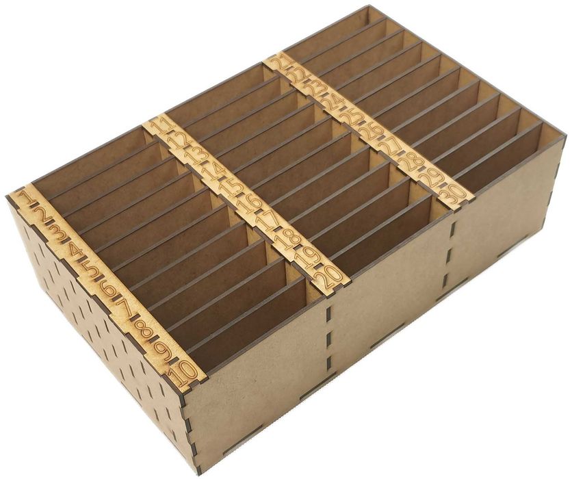 Skrzynka Do Klasy Na Telefony Z Przegrodami Pudełko na Telefony Szkoła