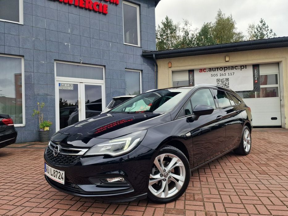 Opel Astra 1.4T Benzyna Ledy Navigacja Kamera Grzane Fotele Parktronic Isofix