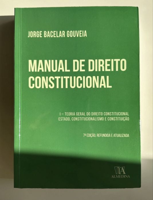 Manual de Direito Constitucional - Jorge Gouveia Barcelar
