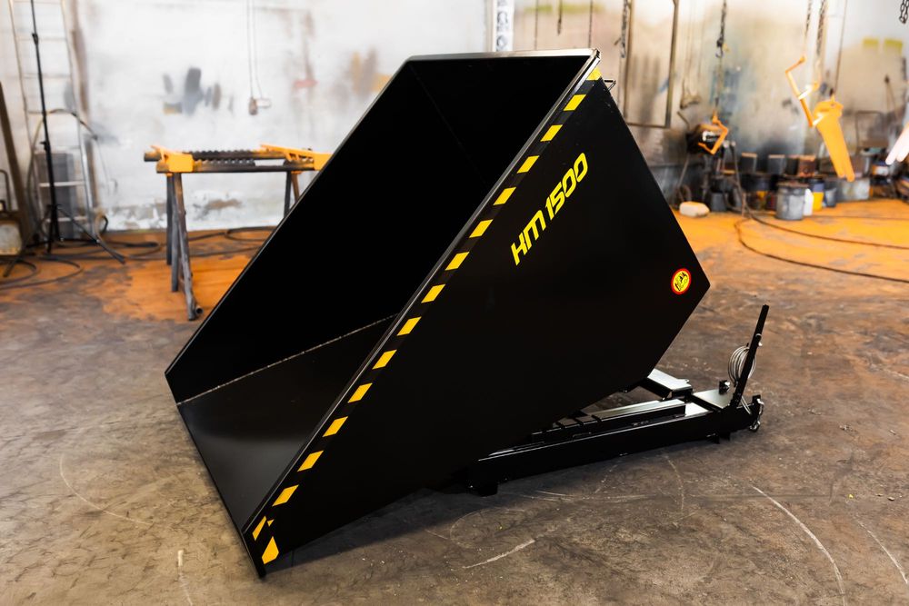 Kontener 1500L / Kontener samowyładowczy / Koleba / Kontener do wózka