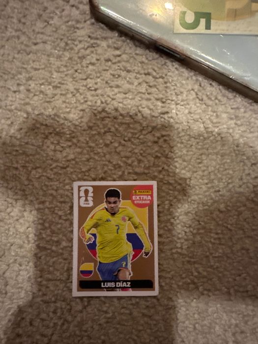 Extra sticker Luís Diaz bronze