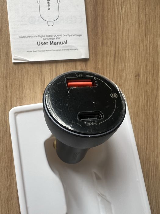 Автомобільний зарядний пристрій Baseus 65w Оригінал